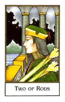 Two of Rods (Wands)