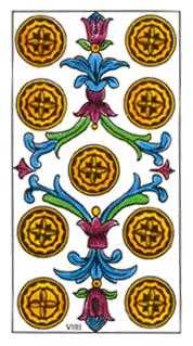 Nine of Pentacles (Coins)