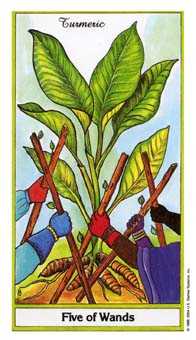 Five of Wands