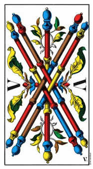 Five of Wands