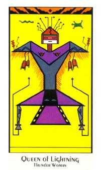 Queen of Lightening (Wands)