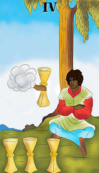 Four of Cups