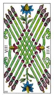 Eight of Wands
