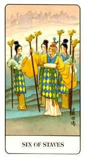 Six of Staves (Wands)
