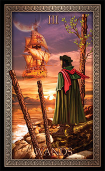 Three of Wands