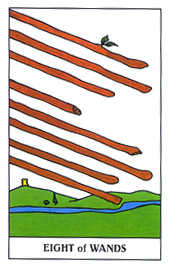 Eight of Wands