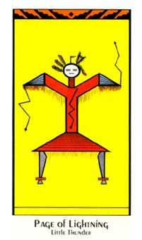 Page of Lightening (Wands)