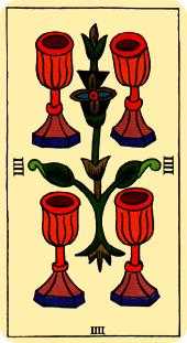 Four of Cups