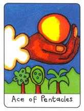 Ace of Pentacles (Coins)