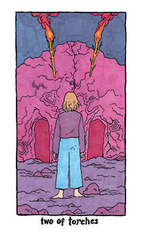 Two of Torches (Wands)