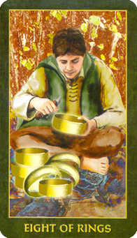 Eight of Rings (Coins)