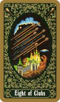 Eight of Clubs (Wands)