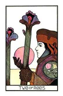 Two of Rods (Wands)