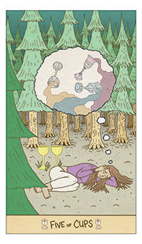 Five of Cups