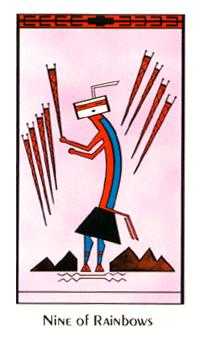 Nine of Rainbows (Swords)