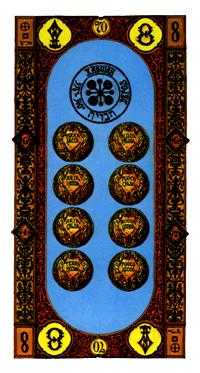 Eight of Coins