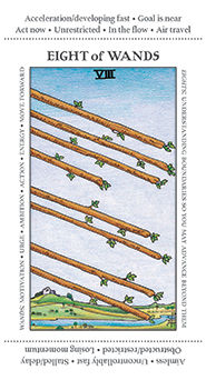 Eight of Wands