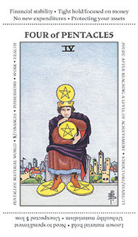Four of Pentacles (Coins)