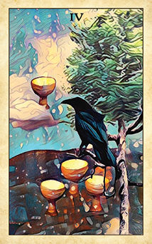 Four of Cups