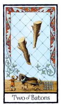 Two of Batons (Wands)