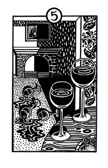 Five of Cups
