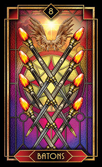 Eight of Wands
