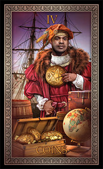 Four of Pentacles (Coins)