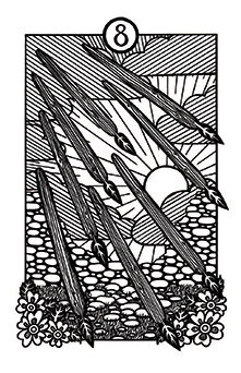Eight of Wands