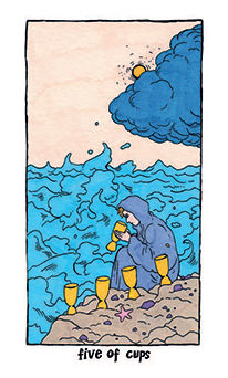 Five of Cups
