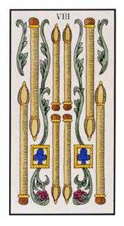Eight of Wands