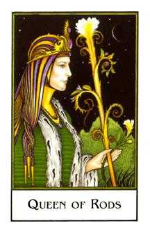 Queen of Rods (Wands)