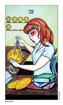 Eight of Pentacles (Coins)