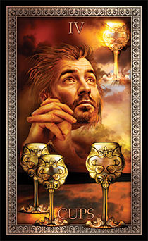 Four of Cups