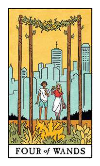 Four of Wands