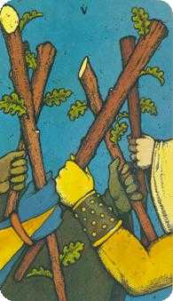 Five of Wands