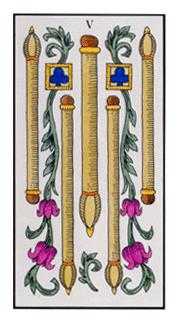 Five of Wands