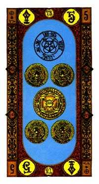 Five of Coins