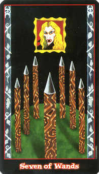 Seven of Wands