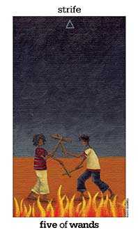 Five of Wands