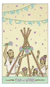 Four of Wands