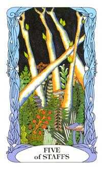 Five of Wands