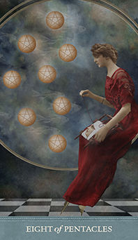 Eight of Pentacles (Coins)
