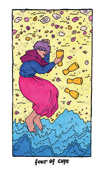 Four of Cups