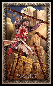 Seven of Wands