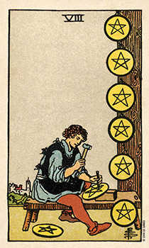 Eight of Coins