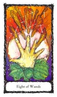 Eight of Wands