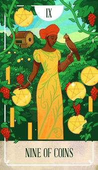 Nine of Coins