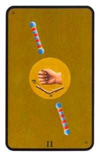 Two of Batons (Wands)