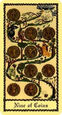 Nine of Coins