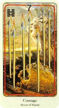Seven of Wands